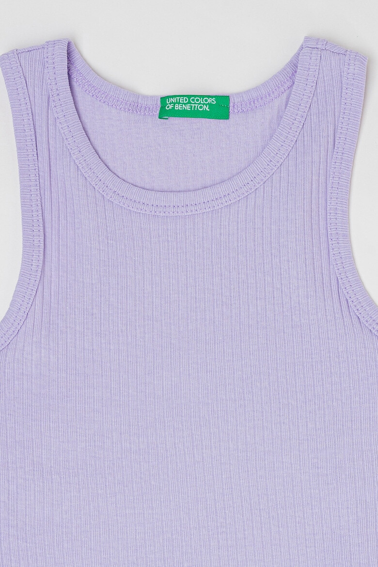 United Colors of Benetton Top crop striat - Pled.ro