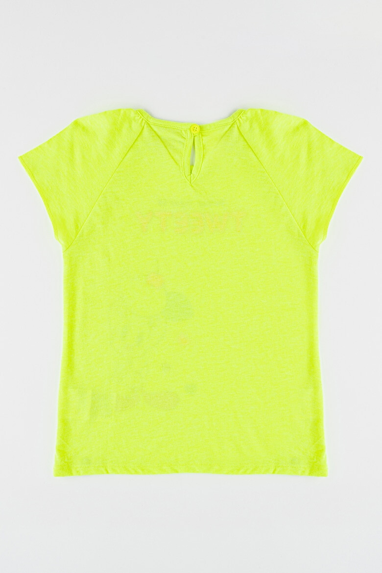 United Colors of Benetton Tricou cu imprimeu cu desene si maneci raglan - Pled.ro