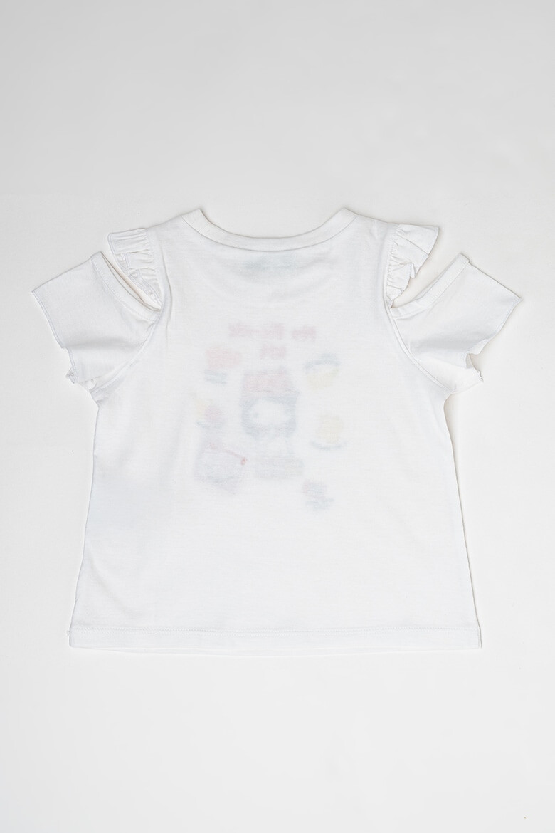 United Colors of Benetton Tricou de bumbac cu imprimeu grafic - Pled.ro