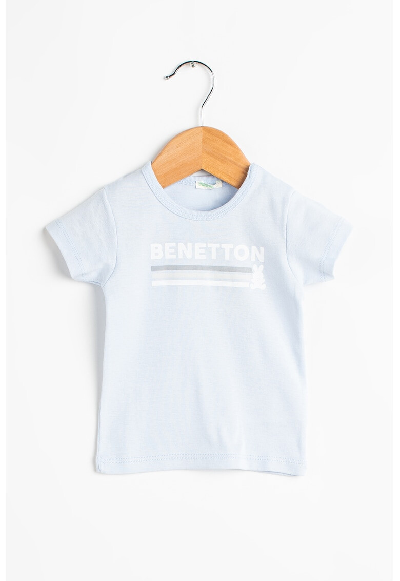 United Colors of Benetton Tricou din bumbac cu imprimeu logo - Pled.ro