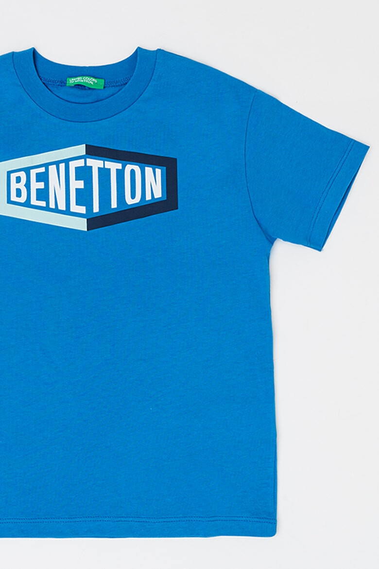 United Colors of Benetton Tricou din bumbac cu imprimeu logo - Pled.ro