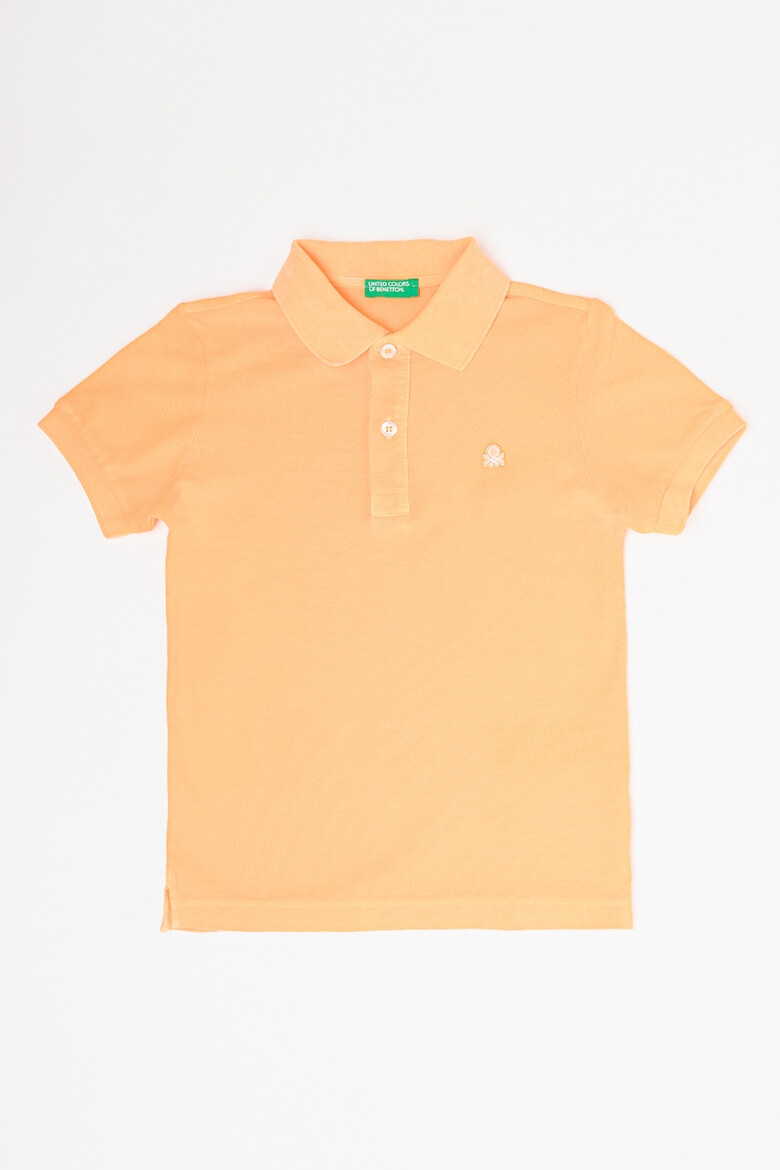 United Colors of Benetton Tricou polo cu model uni - Pled.ro