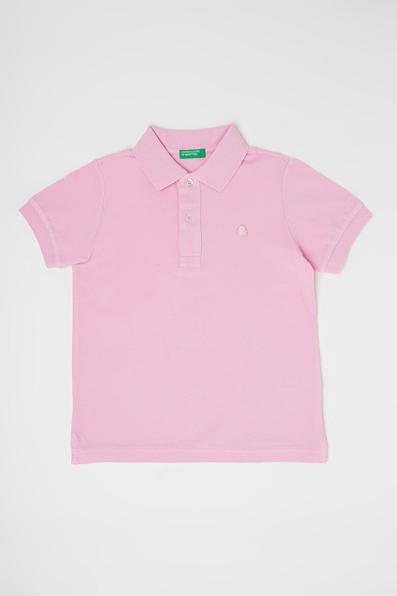 United Colors of Benetton Tricou polo din bumbac pique cu logo - Pled.ro