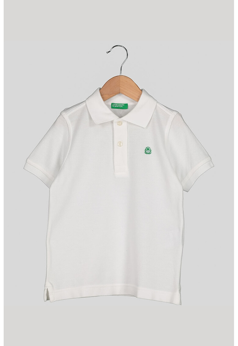 United Colors of Benetton Tricou polo din material pique - Pled.ro