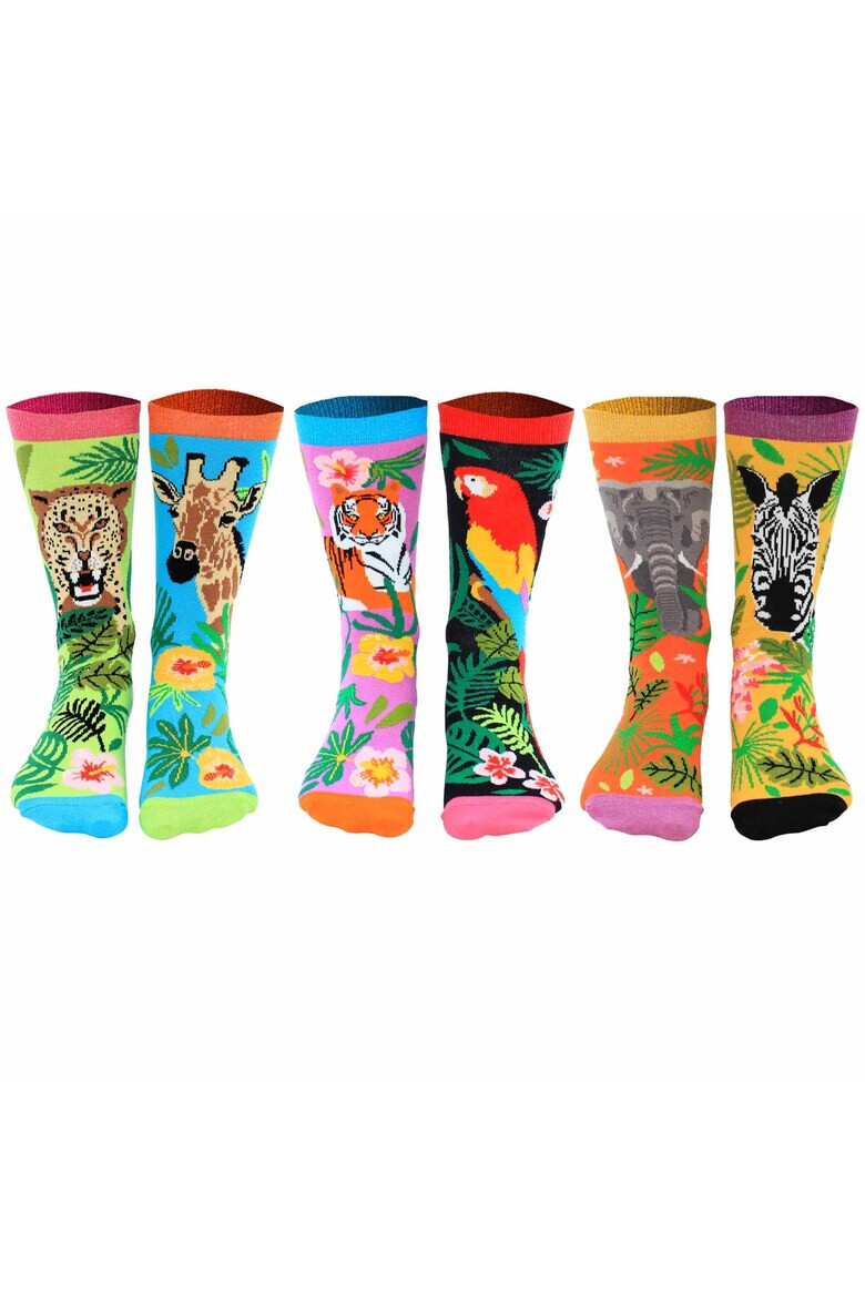 United OddSocks Set de sosete cu imprimeu personalizat - 6 piese - Pled.ro