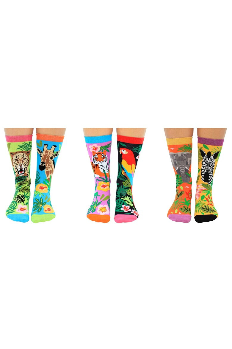 United OddSocks Set de sosete cu imprimeu personalizat - 6 piese - Pled.ro