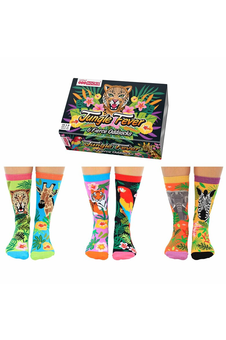 United OddSocks Set de sosete cu imprimeu personalizat - 6 piese - Pled.ro