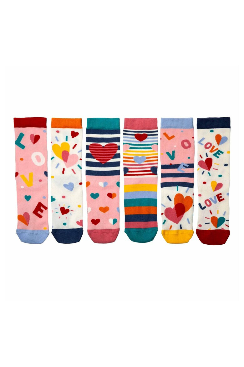 United OddSocks Set de sosete cu imprimeu personalizat - 6 piese - Pled.ro