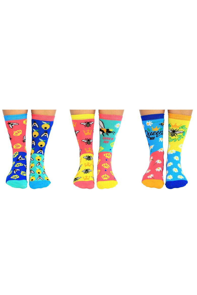 United OddSocks Set de sosete cu imprimeu personalizat - 6 piese - Pled.ro