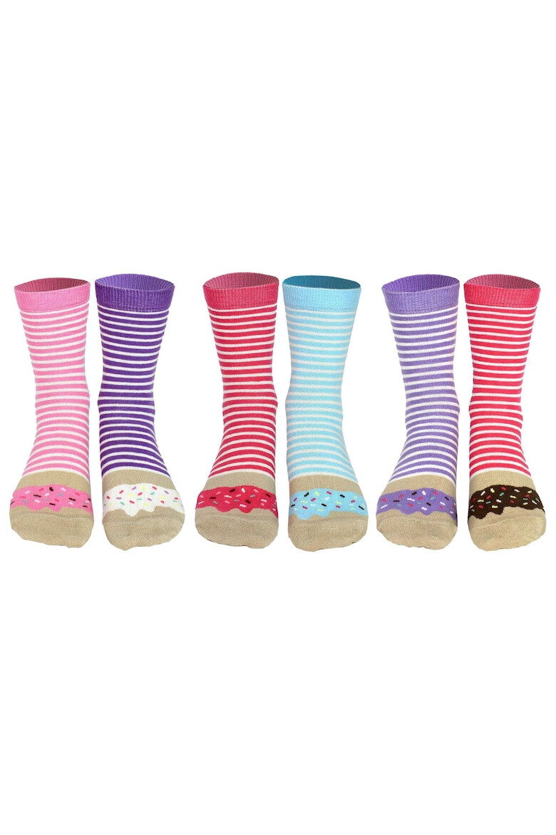 United OddSocks Set de sosete cu imprimeu personalizat - 6 piese - Pled.ro