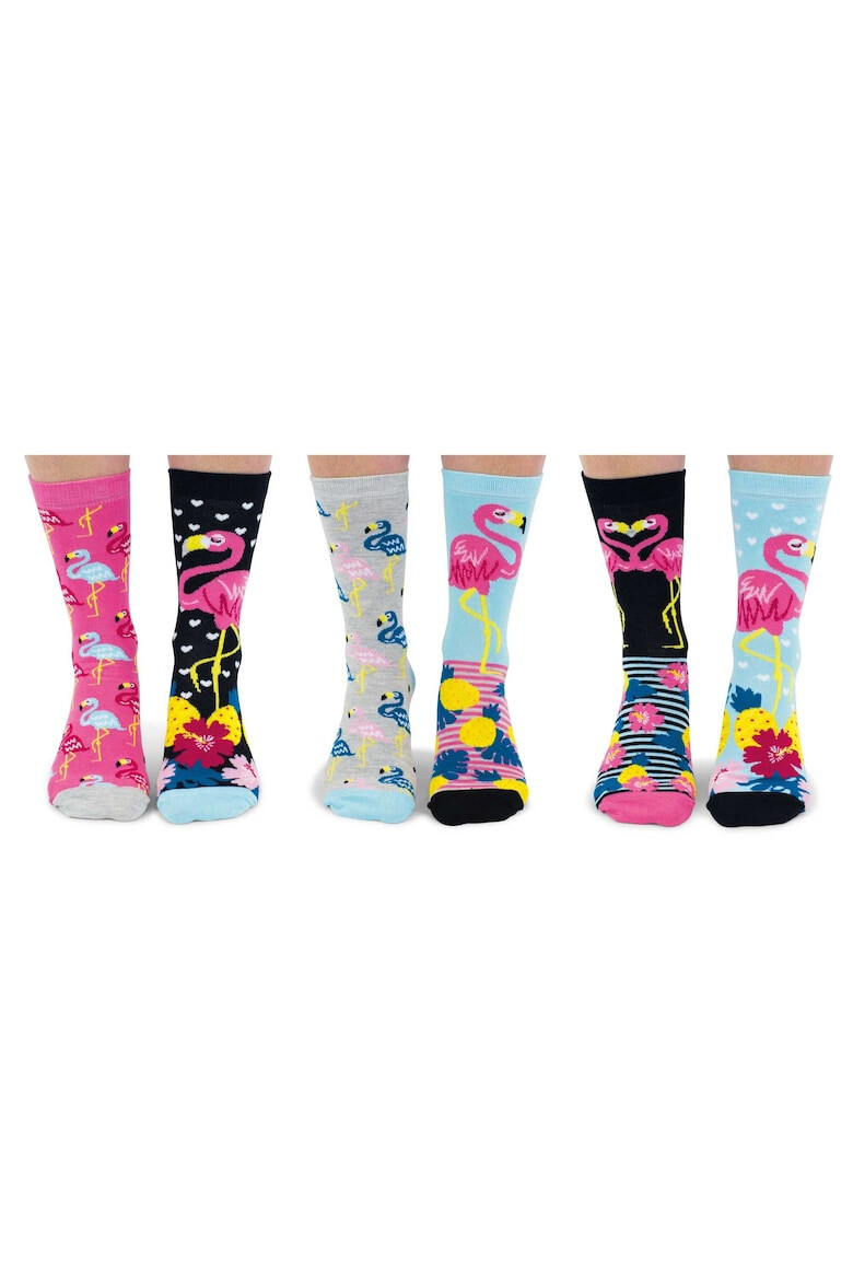 United OddSocks Set de sosete cu imprimeu personalizat - 6 piese - Pled.ro