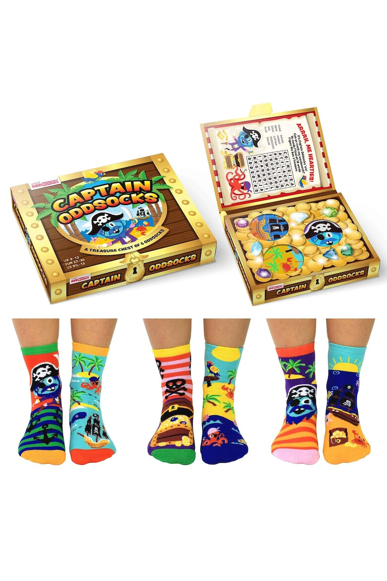 United OddSocks Set de sosete cu model Individual - 6 piese - Pled.ro