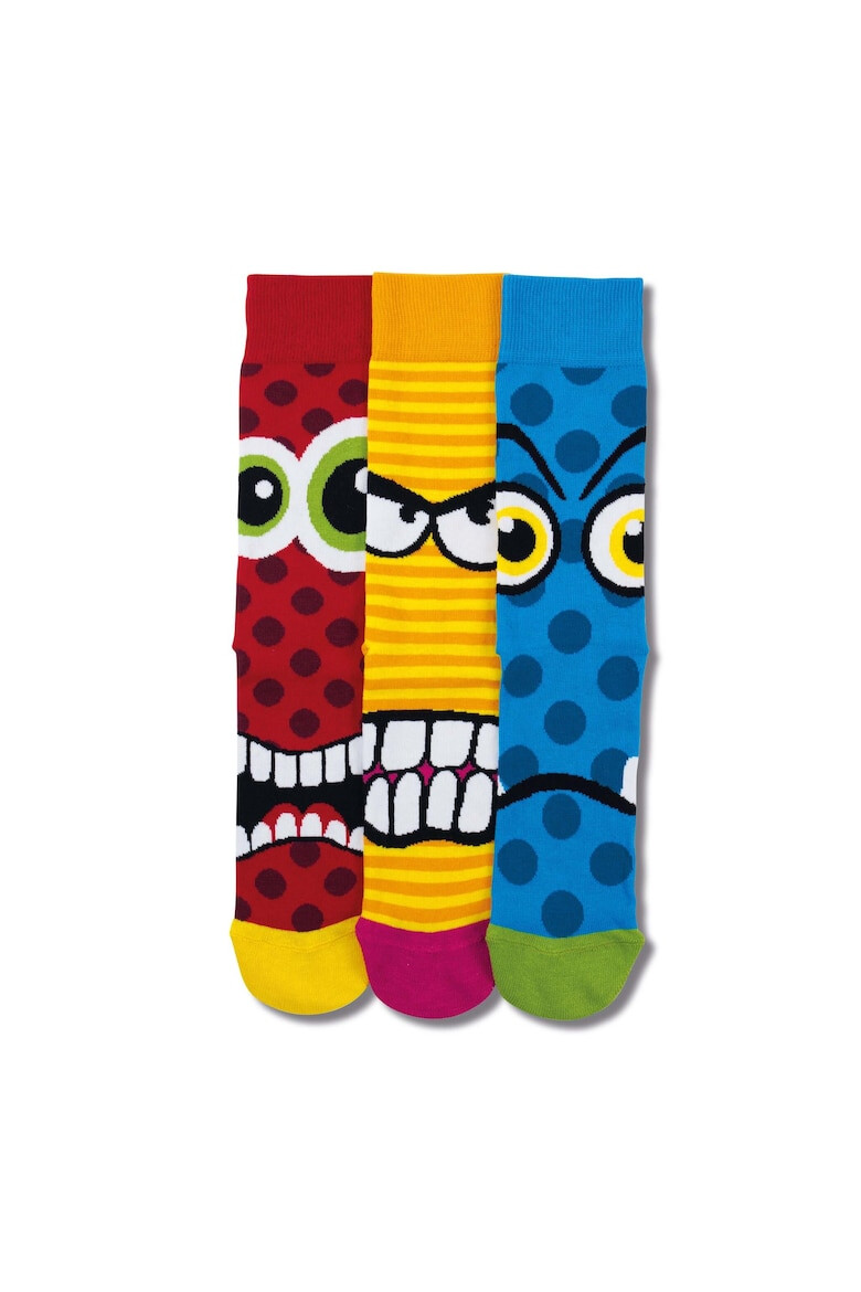 United OddSocks Set de sosete lungi Individual - 3 piese - Pled.ro