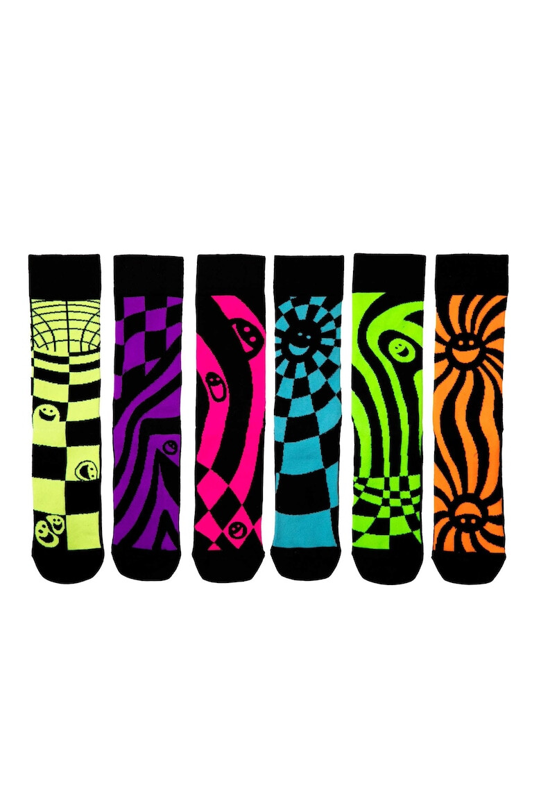 United OddSocks Set de sosete scurte unisex Motto - 3 perechi - Pled.ro