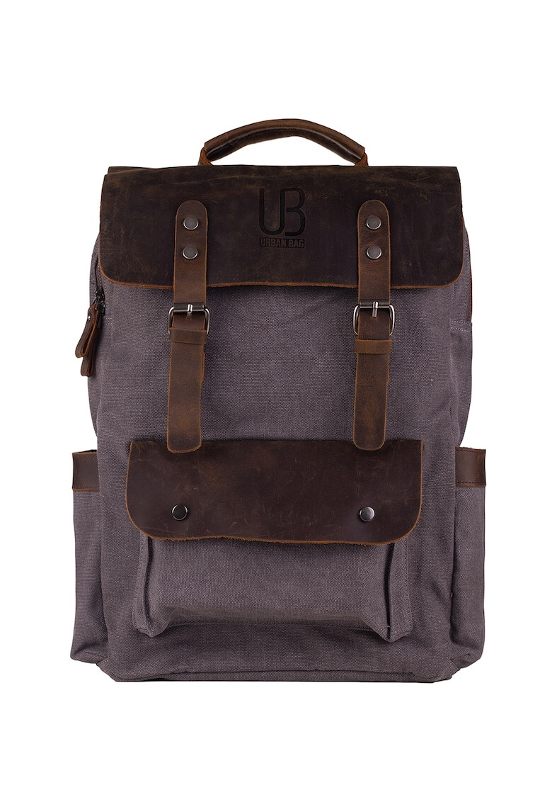 Urban Bag Rucsac unisex cu insertii de piele - Pled.ro