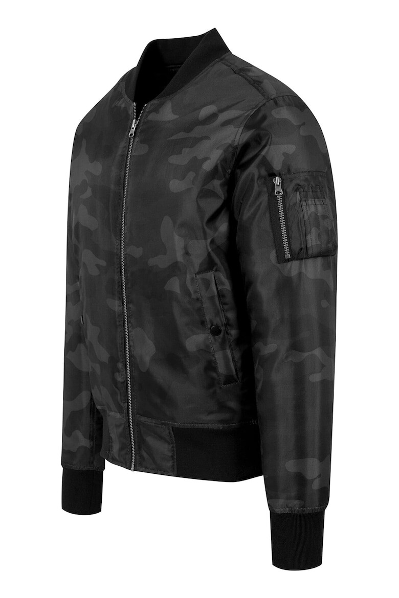 Urban Classics Jacheta bomber cu imprimeu camuflaj - Pled.ro