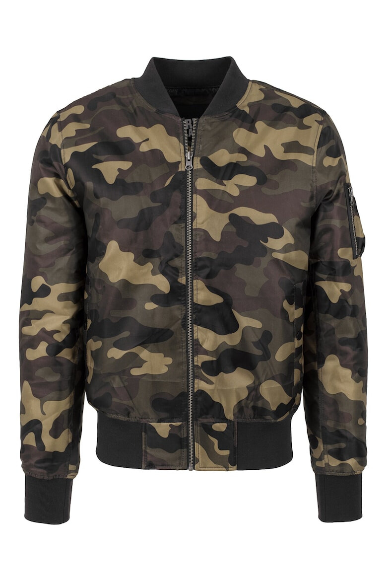 Urban Classics Jacheta bomber cu imprimeu camuflaj - Pled.ro