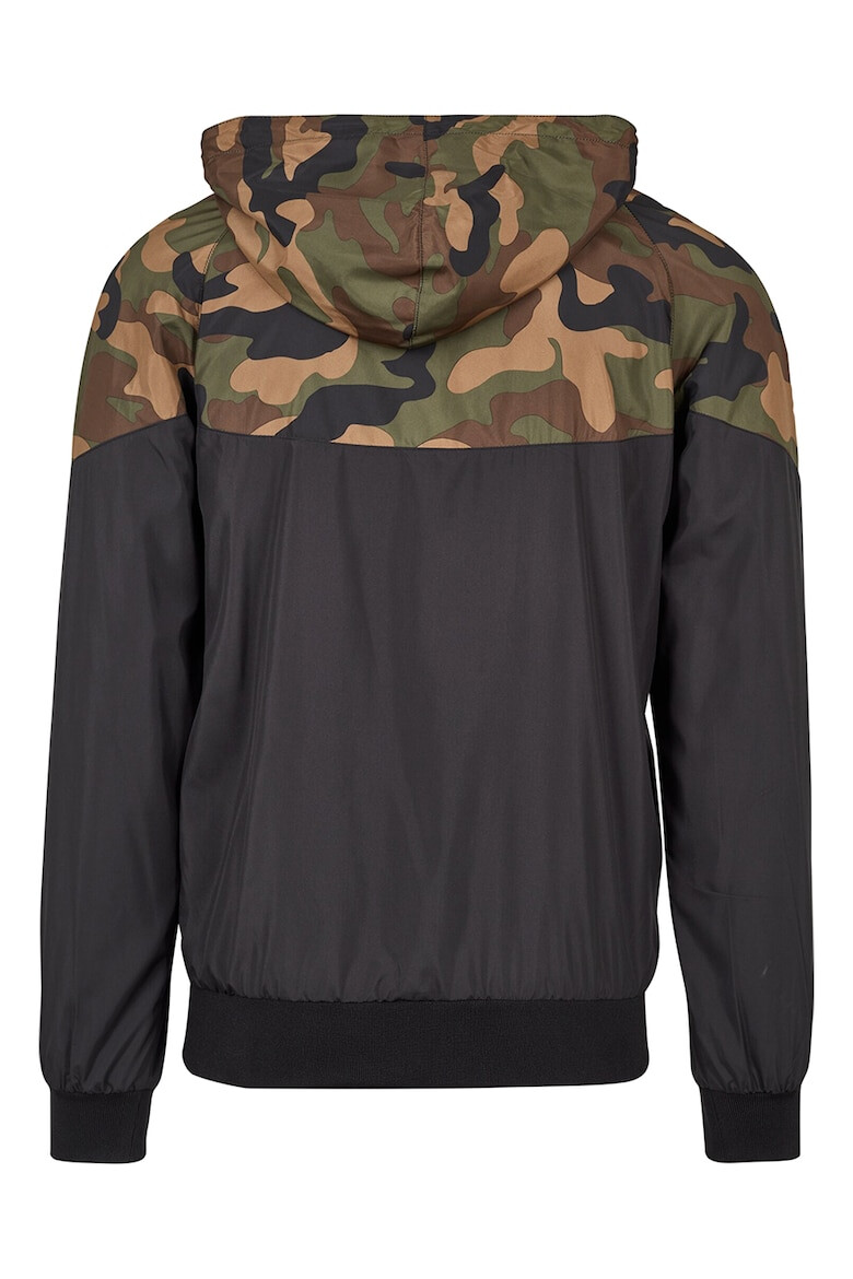 Urban Classics Jacheta cu segment cu model camuflaj - Pled.ro