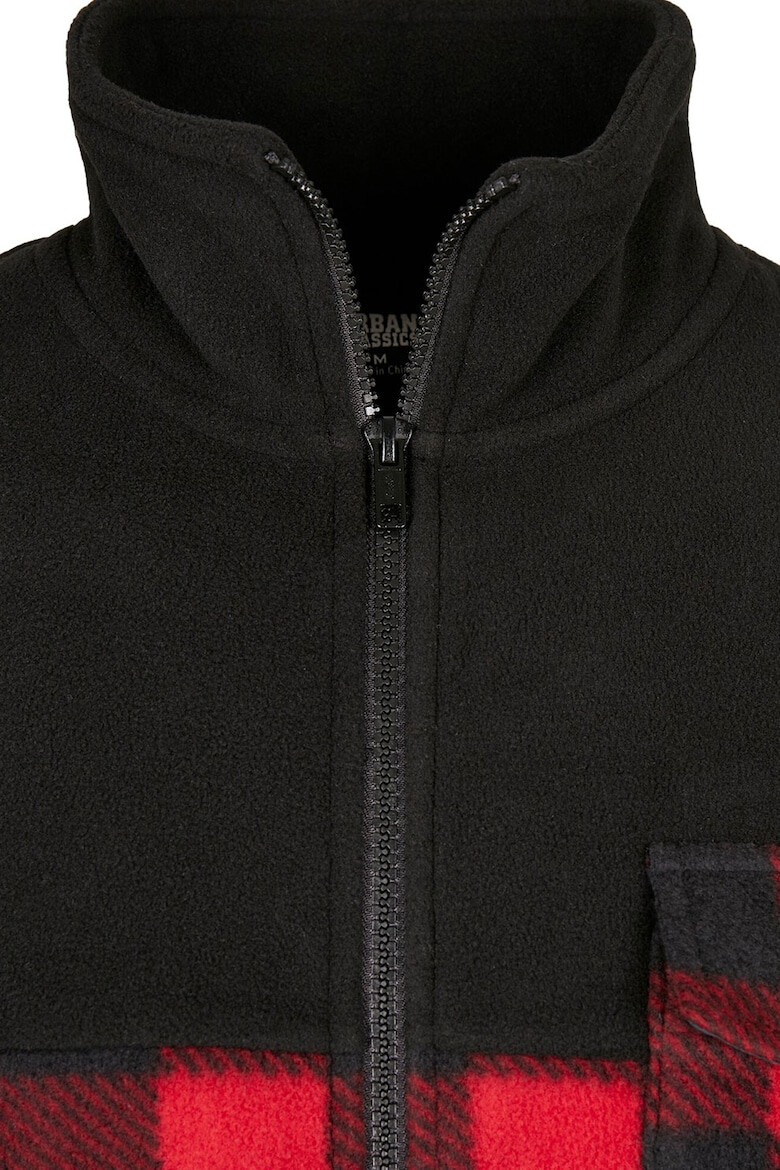 Urban Classics Jacheta de fleece cu buzunar pe piept - Pled.ro