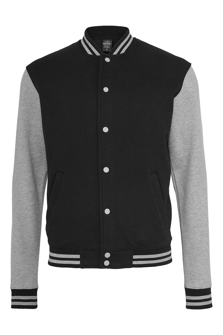 Urban Classics Jacheta varsity cu capse - Pled.ro