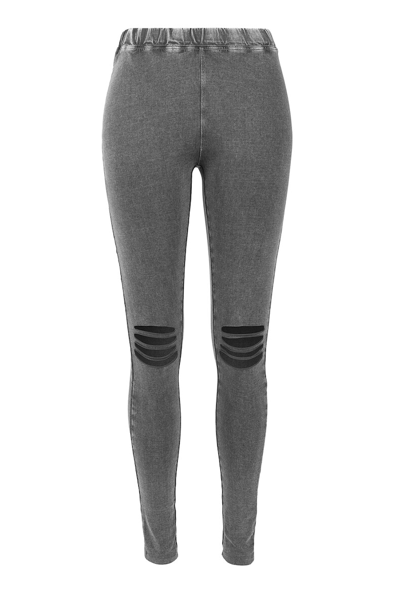 Urban Classics Jeggings cu rupturi decorative in zona genunchilor - Pled.ro