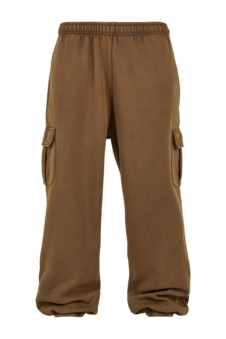 Urban Classics Pantaloni cargo cu banda elastica in talie - Pled.ro