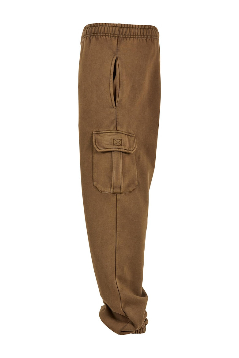 Urban Classics Pantaloni cargo cu banda elastica in talie - Pled.ro