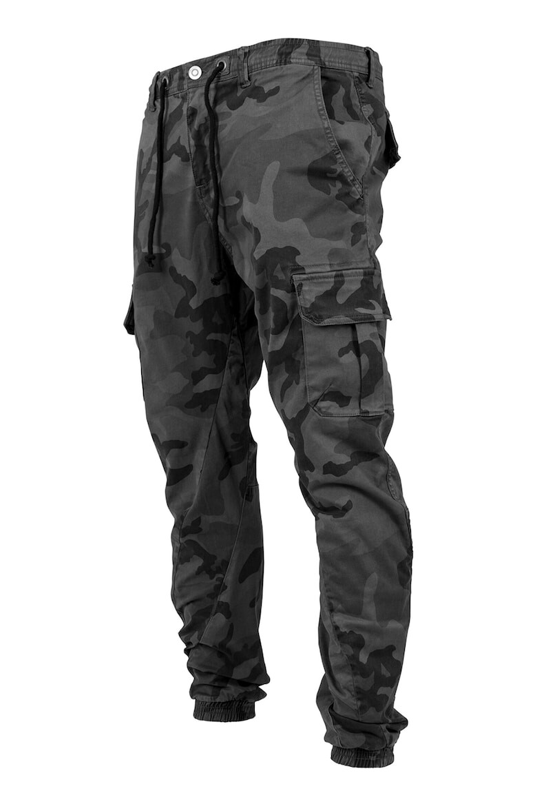 Urban Classics Pantaloni cargo cu imprimeu camuflaj - Pled.ro