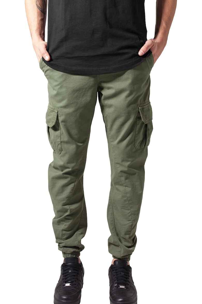 Urban Classics Pantaloni cargo cu snur in talie - Pled.ro