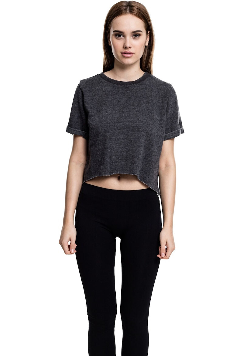 Urban Classics Tricou crop lejer - Pled.ro