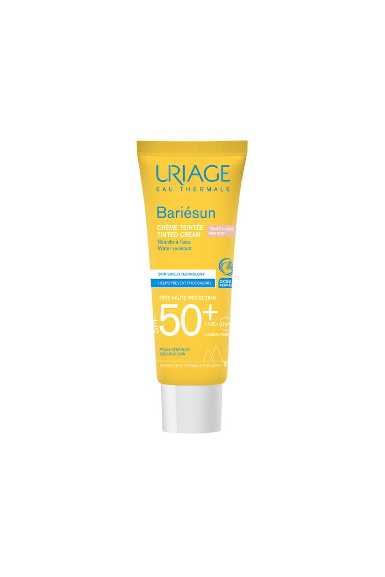 Uriage Crema colorata protectie solara Bariesun SPF 50+ nuanta Fair 50 ml - Pled.ro