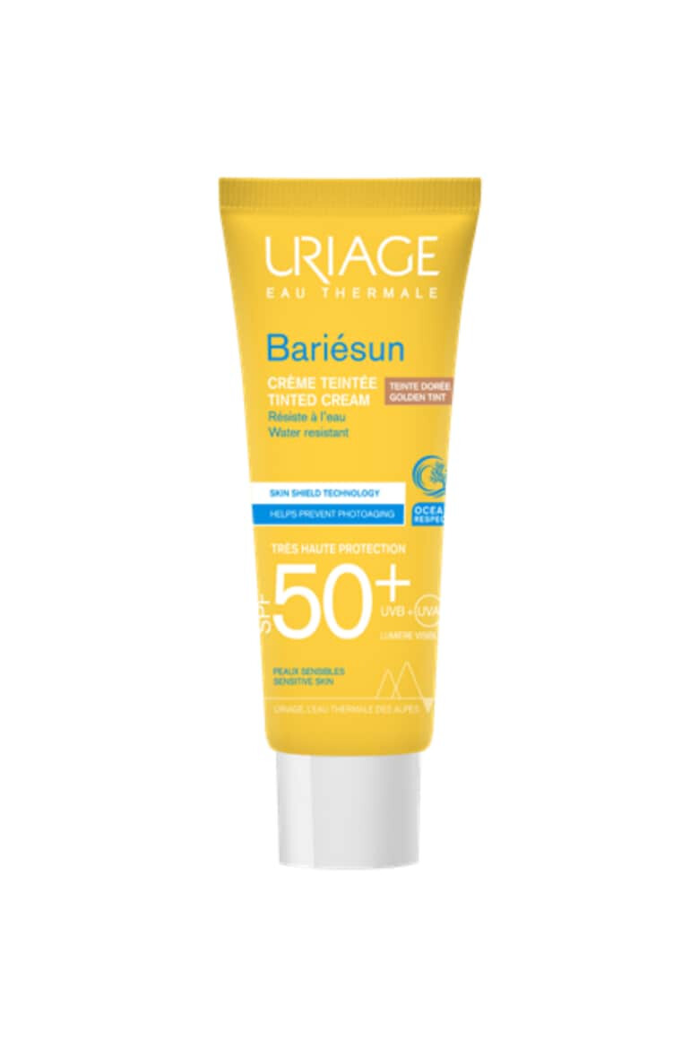 Uriage Crema colorata protectie solara Bariesun SPF50+ Gold 50ml - Pled.ro