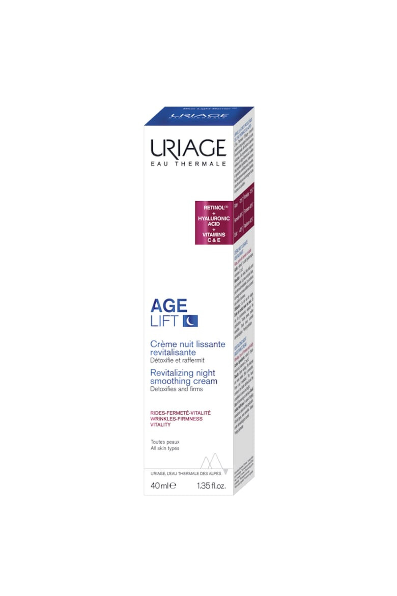 Uriage Crema detox revitalizanta de noapte Age Lift 40 ml - Pled.ro