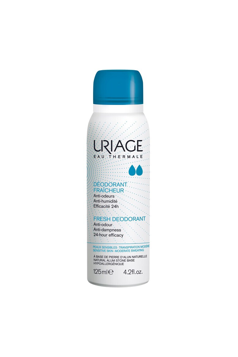 Uriage Deodorant spray cu piatra de alaun 125 ml - Pled.ro