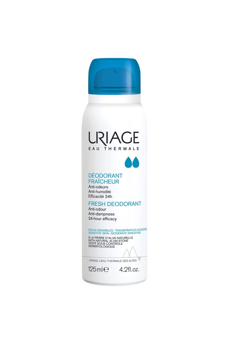 Uriage Deodorant spray cu piatra de alaun 125 ml - Pled.ro