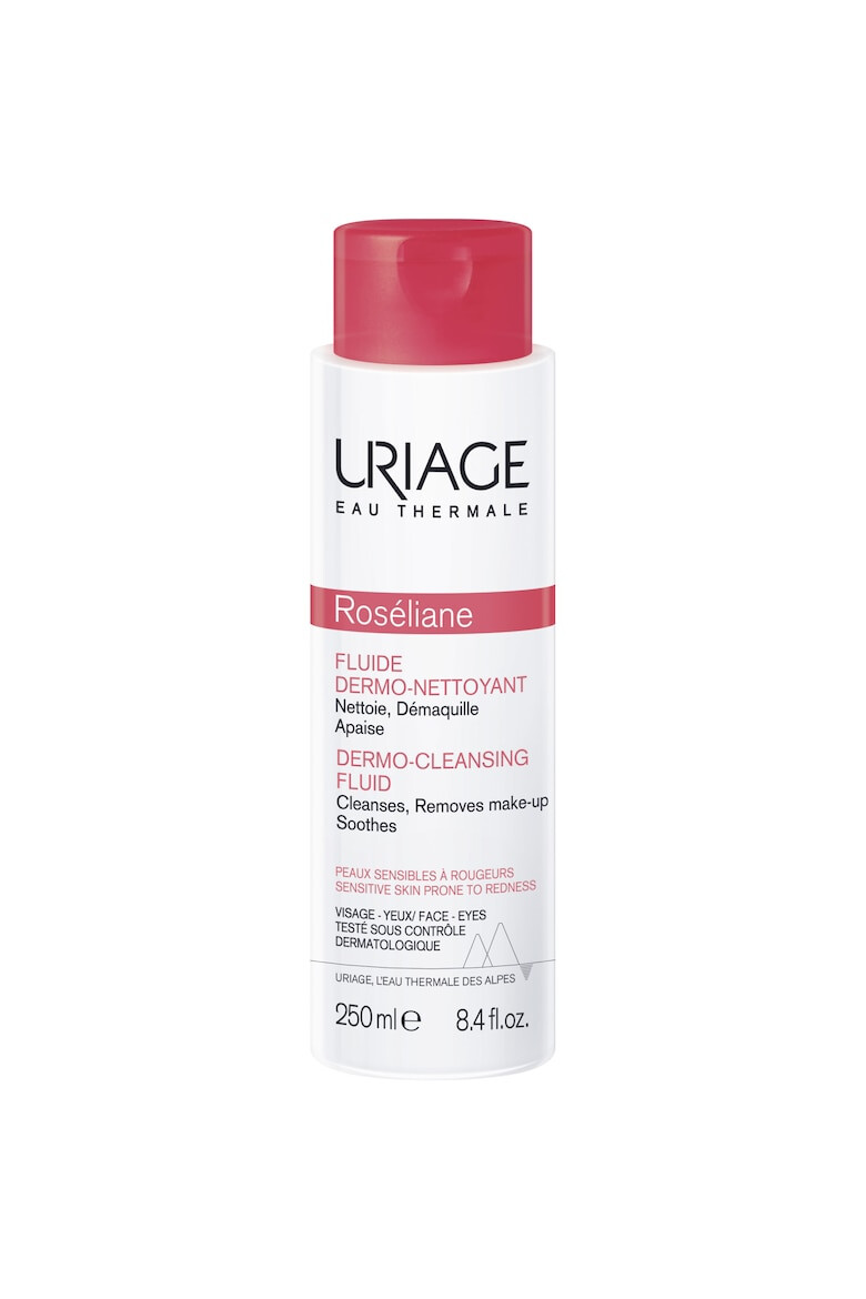 Uriage Fluid de curatare calmant pentru tenul cu roseata Roseliane 250 ml - Pled.ro