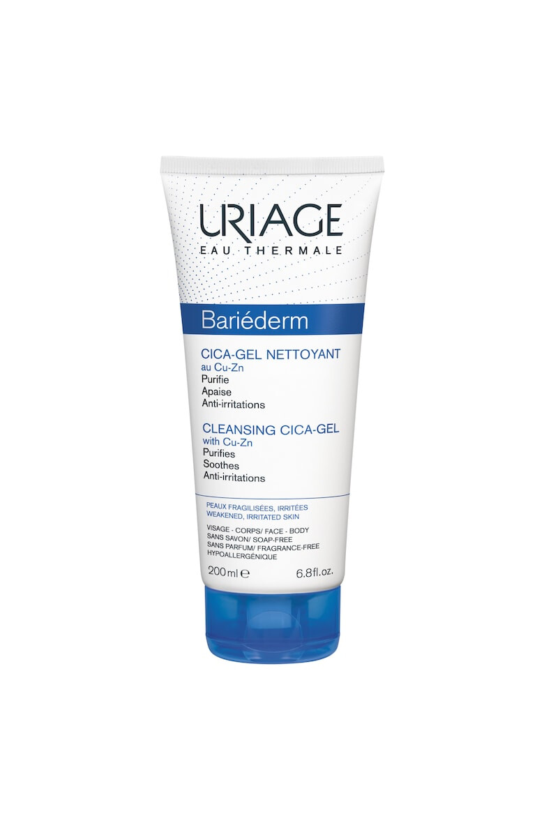 Uriage Gel de curatare 200 ml Bariederm Cica - Pled.ro