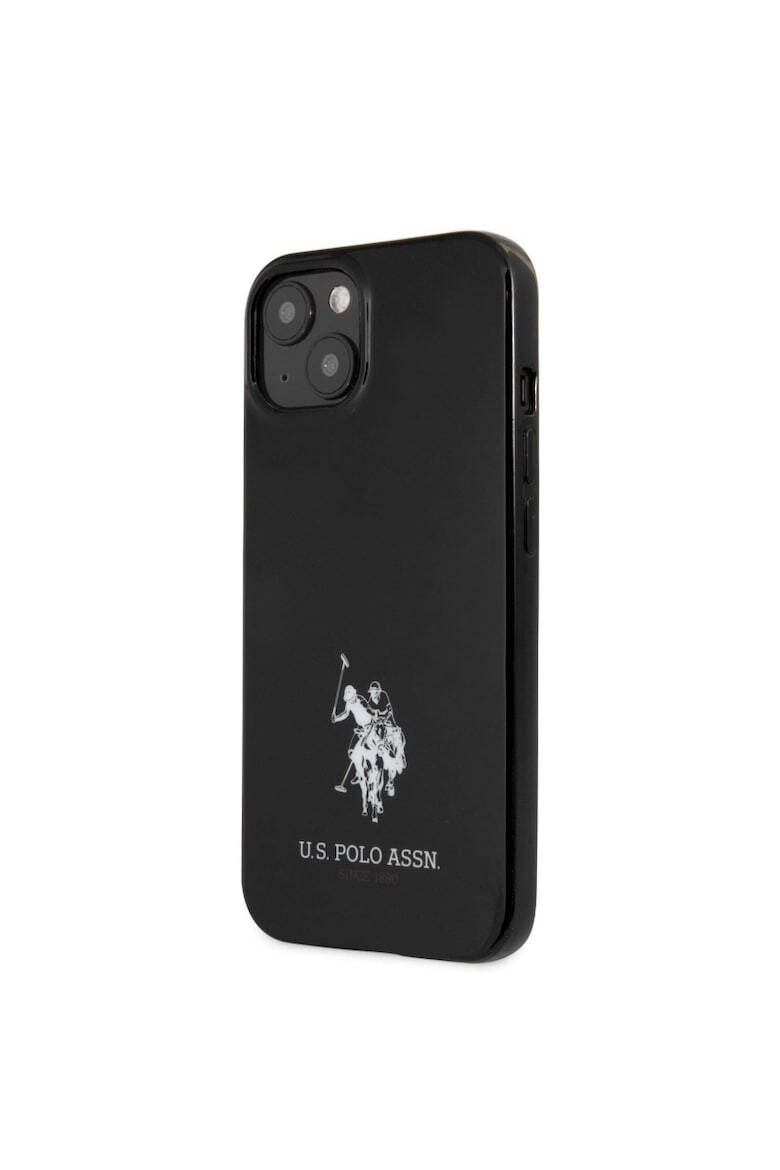 US POLO ASSN Husa de protectie U.S. Polo Horses Logo Hard pentru Apple iPhone 13 mini Neagra - Pled.ro