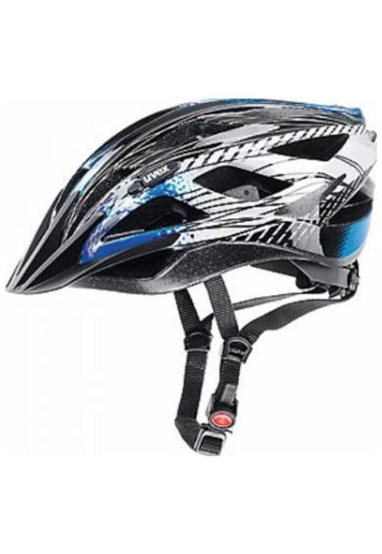 Uvex Casca ciclism Xenova Black/Blue 52-57cm - Pled.ro