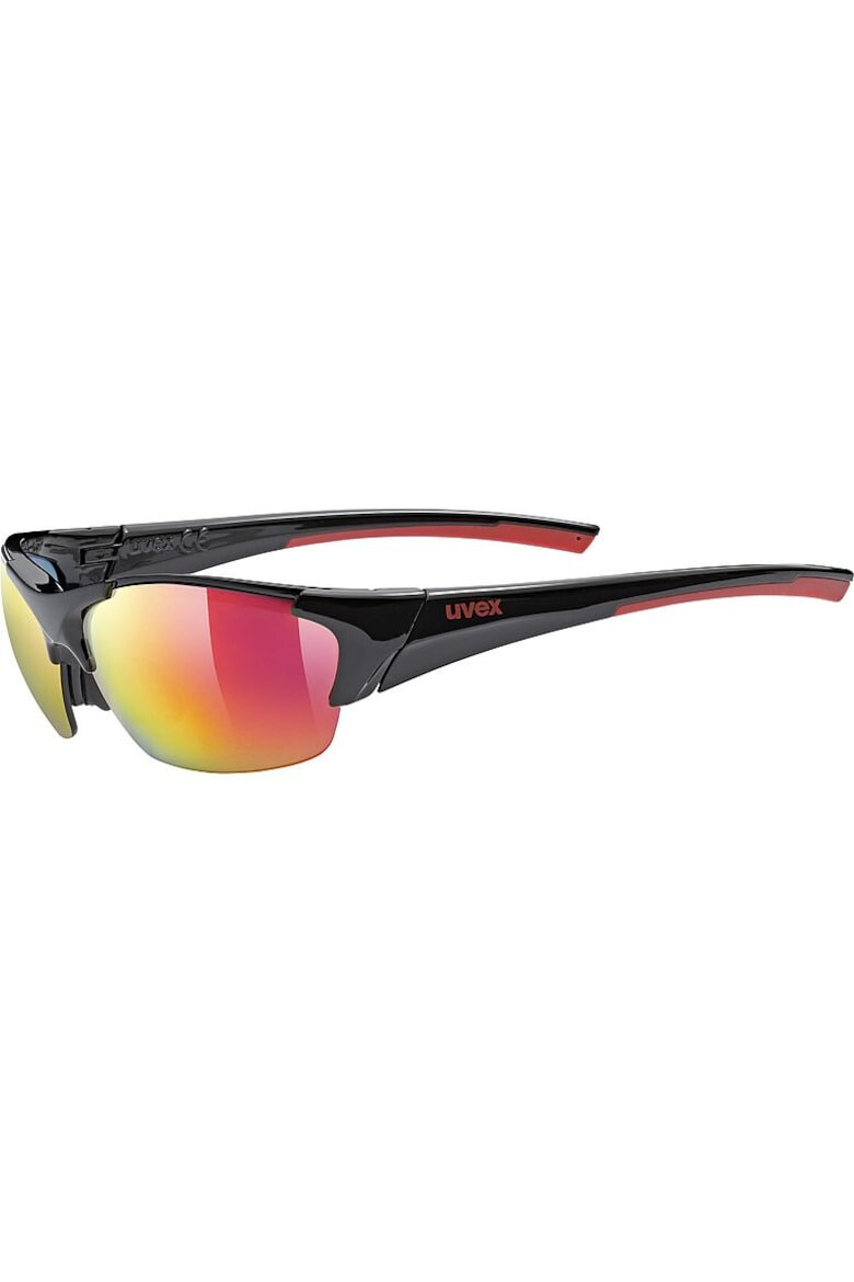 Uvex Ochelari blaze III black red/mir.red - Pled.ro