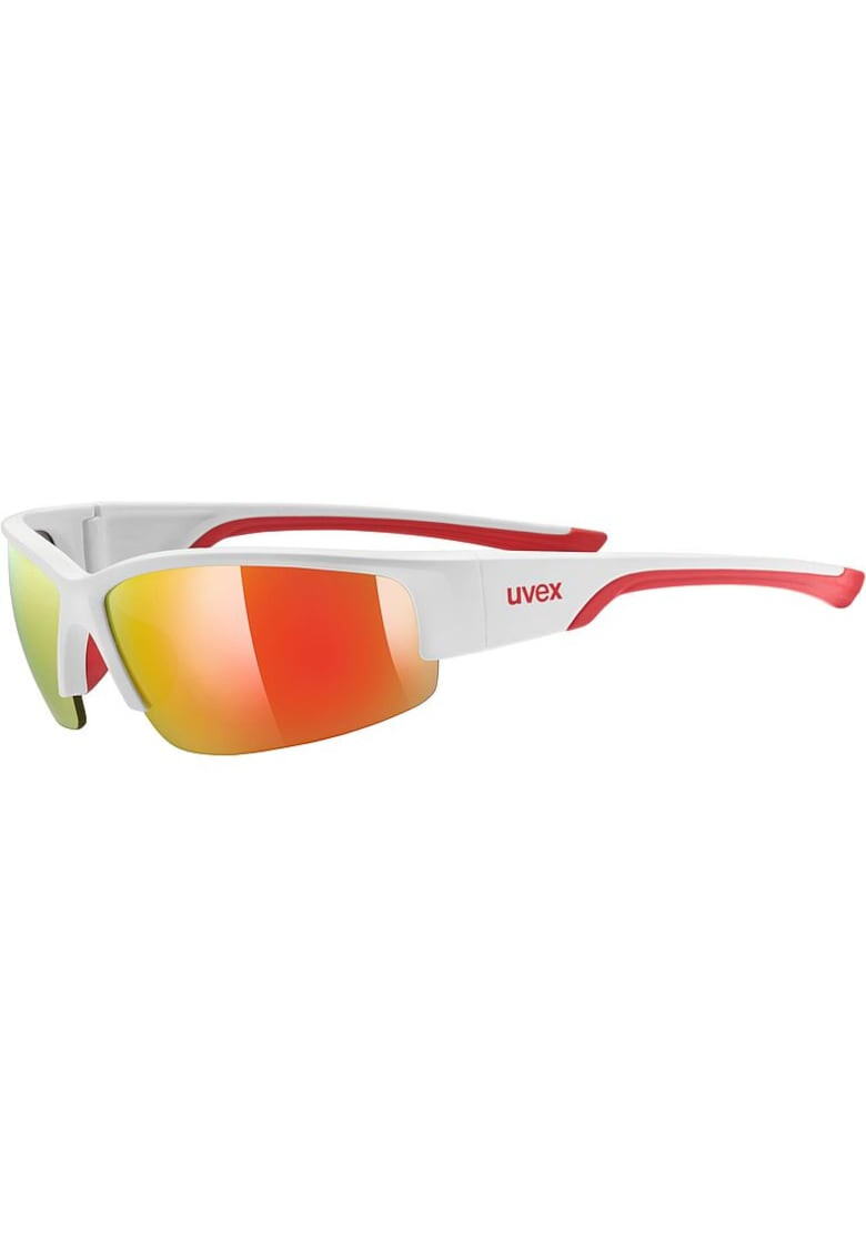 Uvex Ochelari sportstyle 215 white m.red/mir.red - Pled.ro