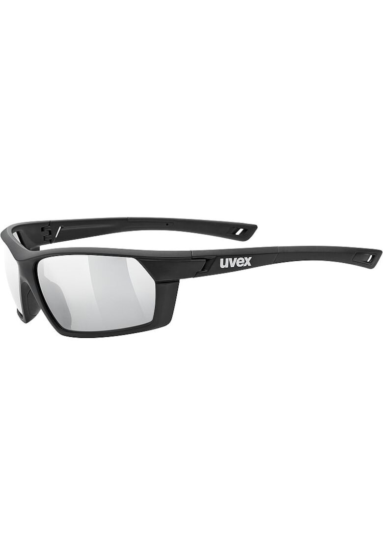 Uvex Ochelari sportstyle 225 black mat/ltm silver - Pled.ro