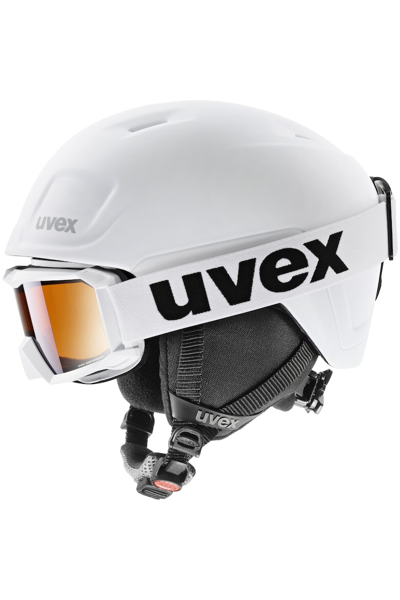 Uvex Set ski HEYYA PRO casca+ochelari - Pled.ro