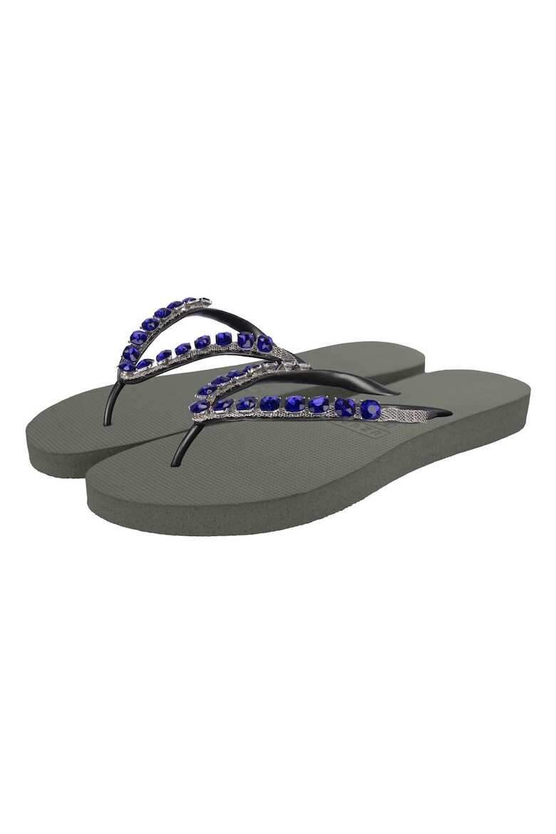 UZURII Papuci flip-flop cu cristale - Pled.ro