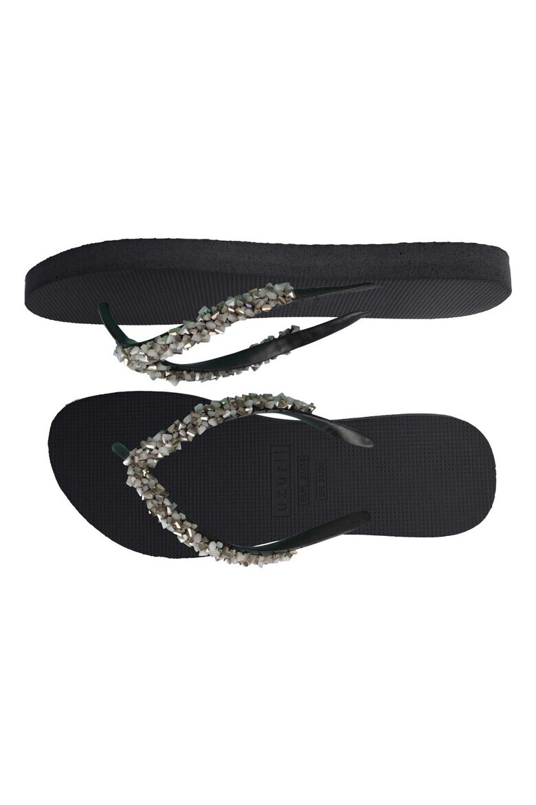 UZURII Papuci flip-flop cu margele Classic Aby - Pled.ro