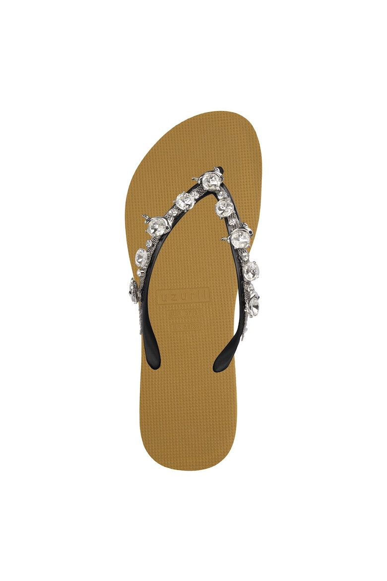 UZURII Papuci flip-flop cu strasuri Chrystal Dolphin - Pled.ro