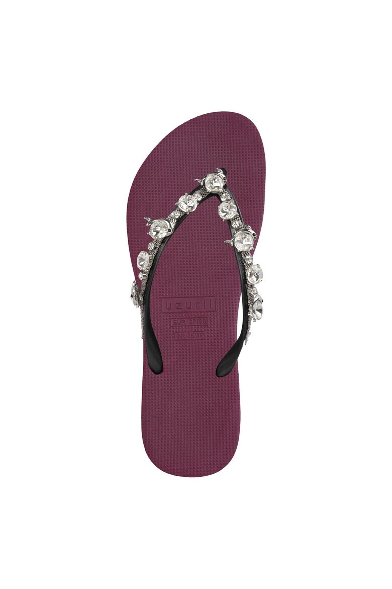 UZURII Papuci flip-flop cu strasuri Chrystal Dolphin - Pled.ro