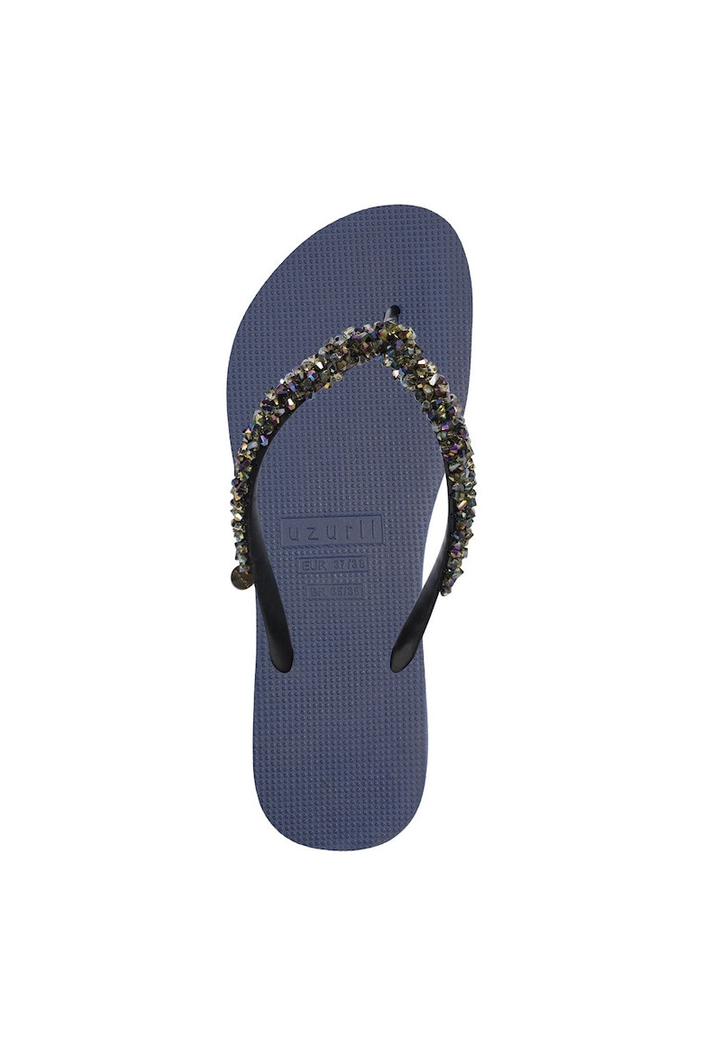 UZURII Papuci flip-flop cu strasuri Classic Aby - Pled.ro