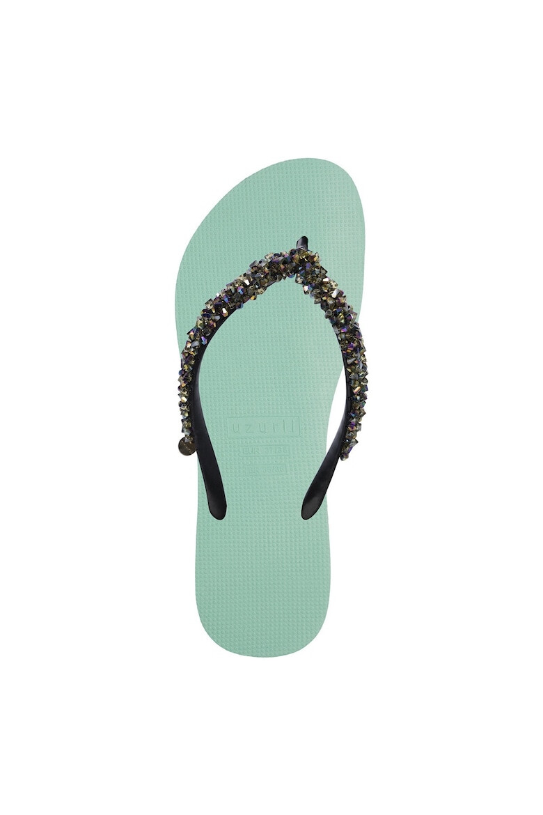 UZURII Papuci flip-flop cu strasuri Classic Aby - Pled.ro