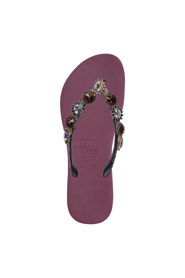 UZURII Papuci flip-flop cu strasuri Monroe - Pled.ro